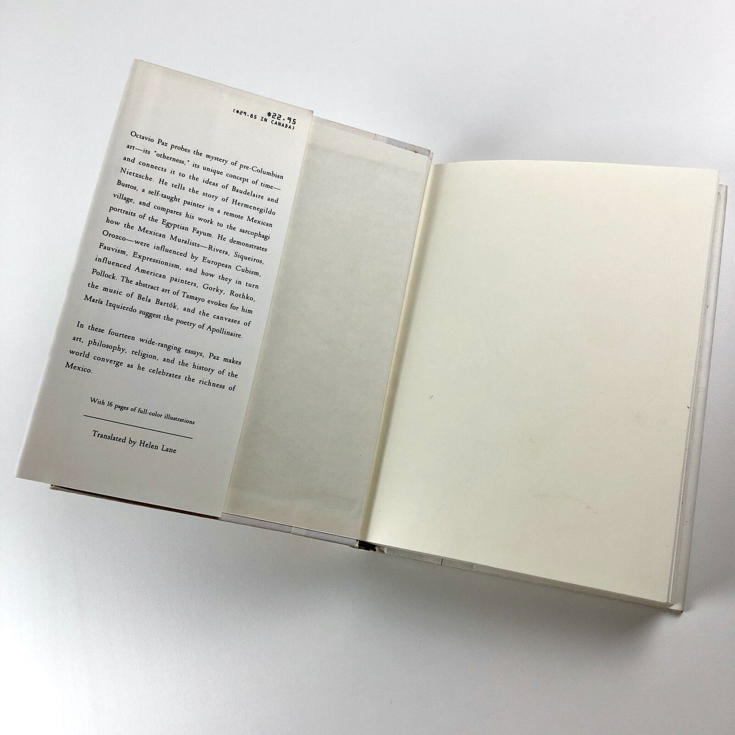 Essays on Mexican Art by Octavio Paz | Fondo de Cultura Económica, 1987