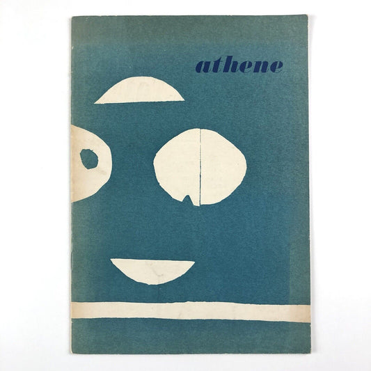 Athene. The Journal of the Society of Education through Art | Vol 9 No 1 Winter 1958-9 | edited by Dennis Young | Herbert Read