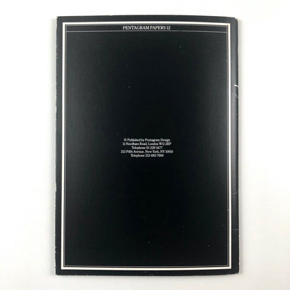 Oliver Mourgue’s Little Theatre of Design | Pentagram Papers 12, 1984