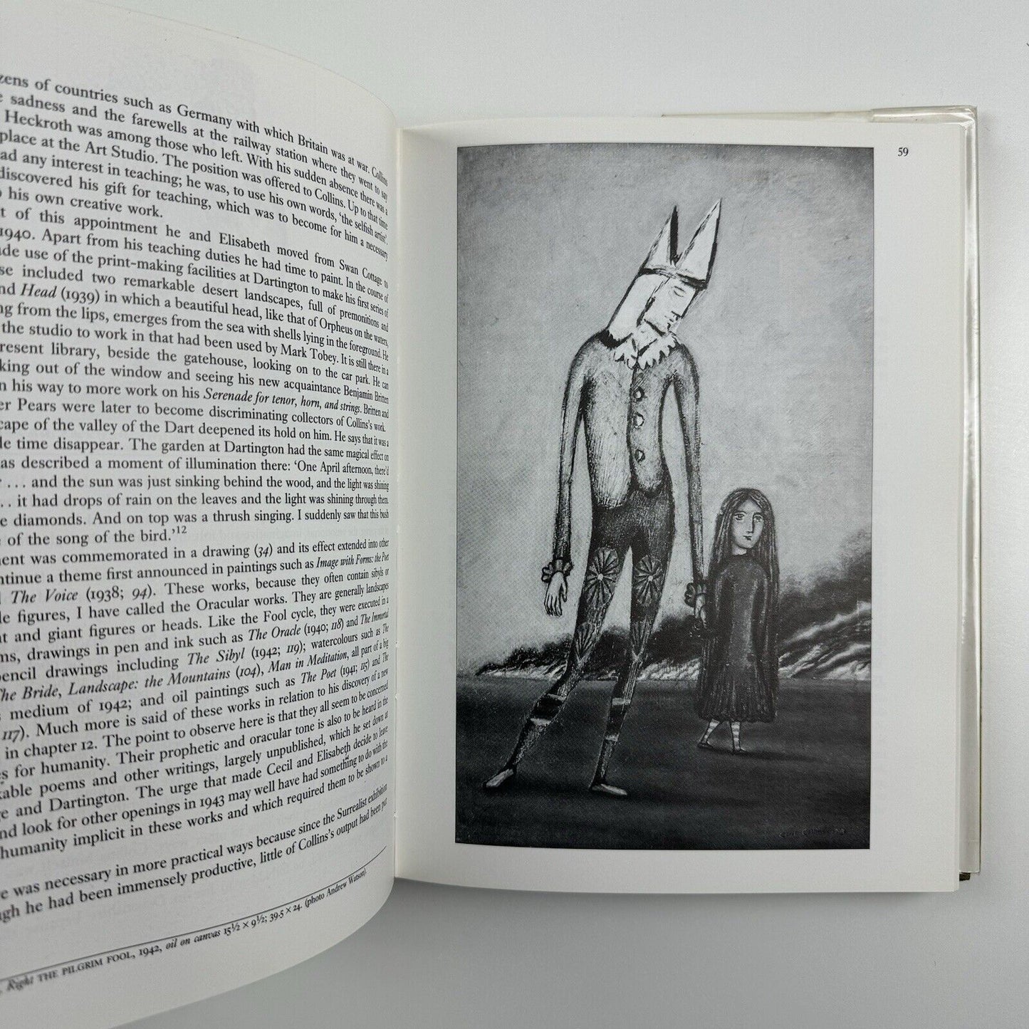 Cecil Collins. The Quest for the Great Happiness by William Anderson | Barrie & Jenkins,  1988