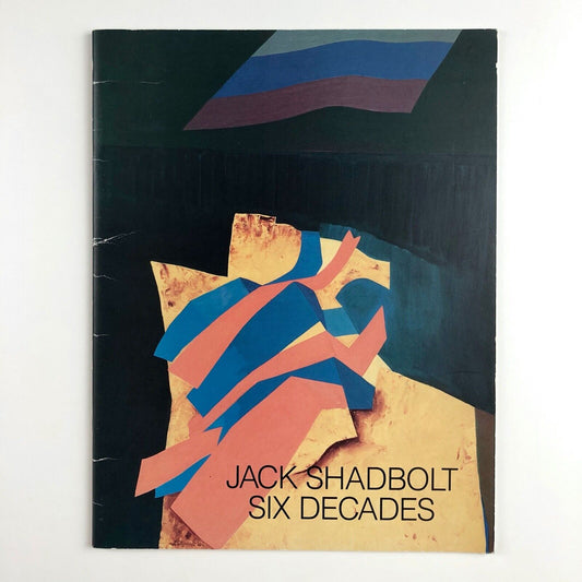 Jack Shadbolt – Six Decades | The Art Emporium Vancouver | 1990 exhibition catalogue booklet