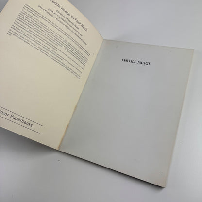 Paul Nash. Fertile Image edited by Margaret Nash | Faber & Faber, 1975