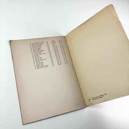 Patrick Bakker | Stedelijk van Abbe-museum Eindhoven exhibition catalogue, 1958 | Wim Crowel design