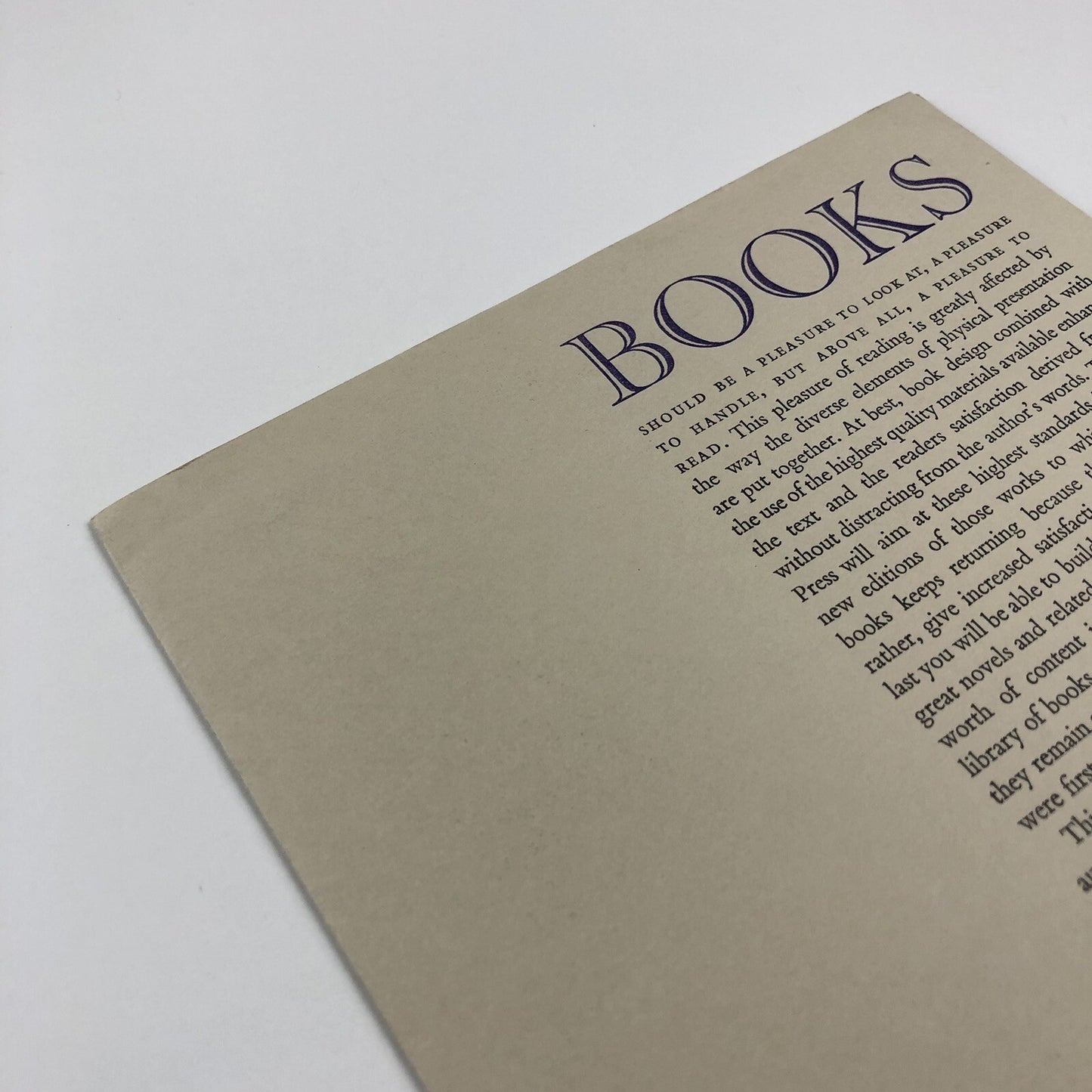 The Fraser Press Limited Editions | Gordon Fraser | Folder and inserts, c1970