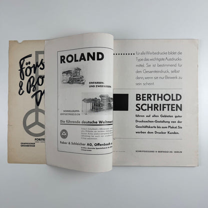 Gebrauchsgraphik International Advertising Art Sep 1930 Vol 7 no 9 edited by Professor HK Frenzel