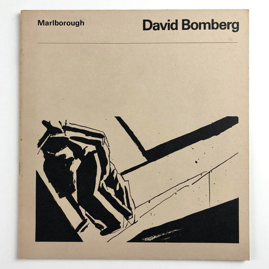 David Bomberg drawings and watercolours | Marlborough Fine Art, 1967 | typography by Gordon House