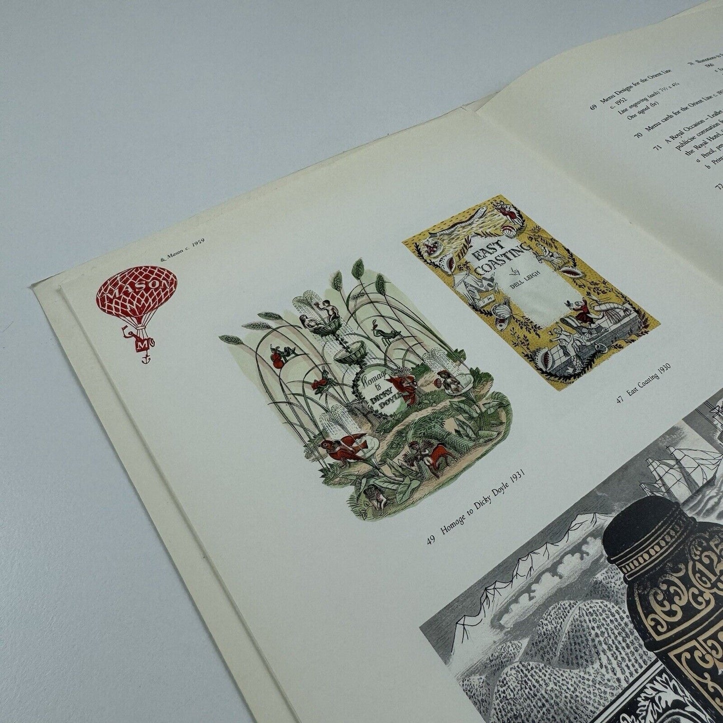 Edward Bawden English as she is drawn. Retrospective Exhibition | The Fine Art Society, 1989