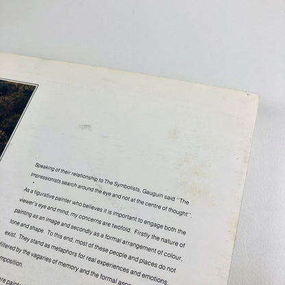 Tony Peart Oils, Watercolours & Drawings | The Piccadilly Gallery London 1990 | Exhibition card