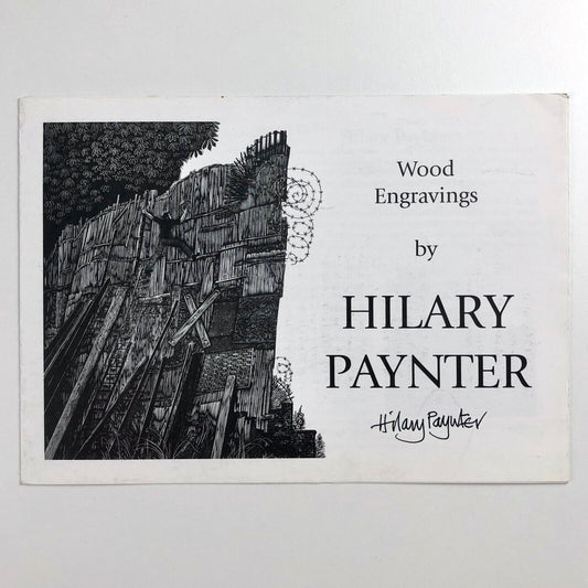 Leaflet for Wood Engravings by Hilary Paynter | 20th Century Gallery, 2004