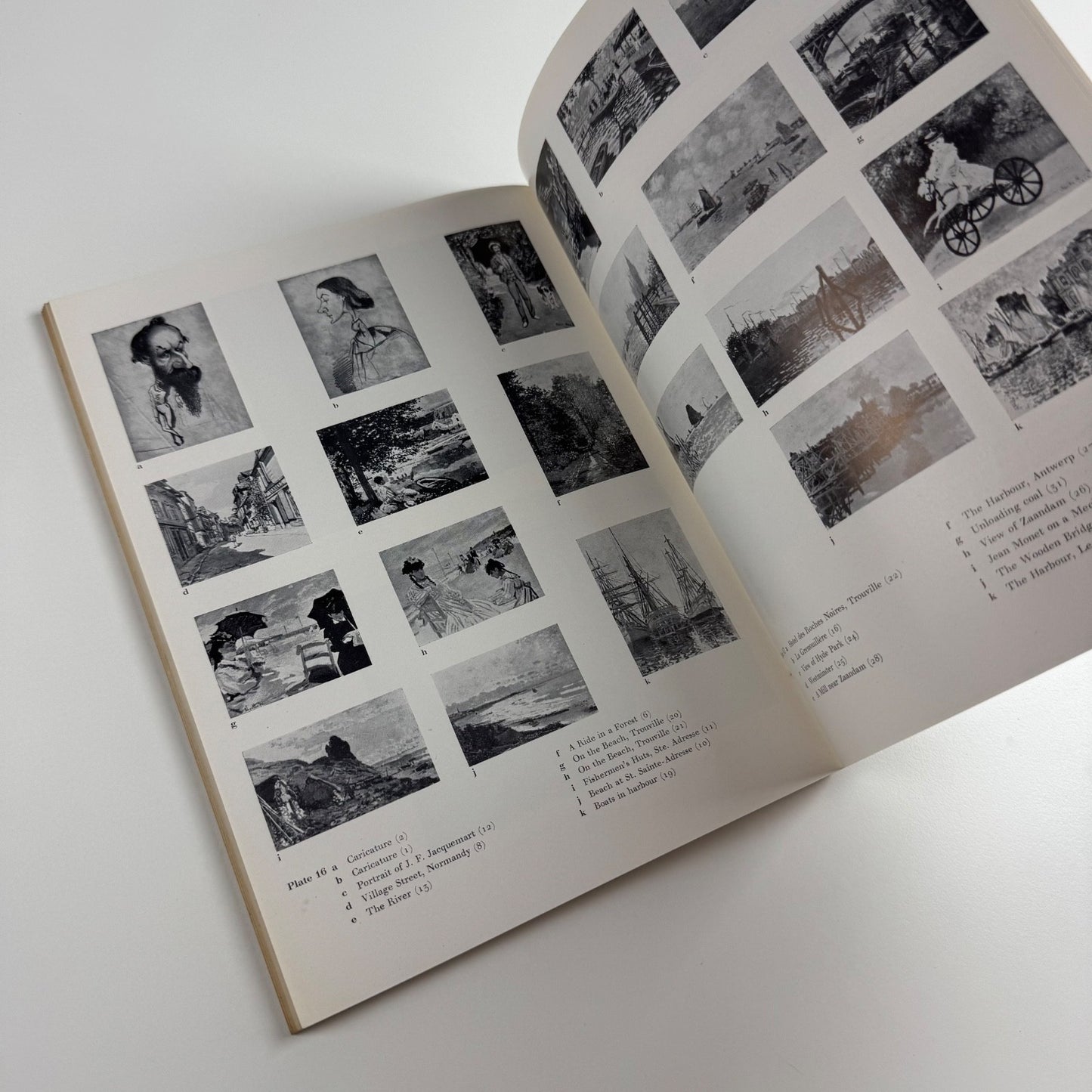 Claude Monet | Arts Council with Edinburgh Festival | Tate Gallery 1957 + press release sheet