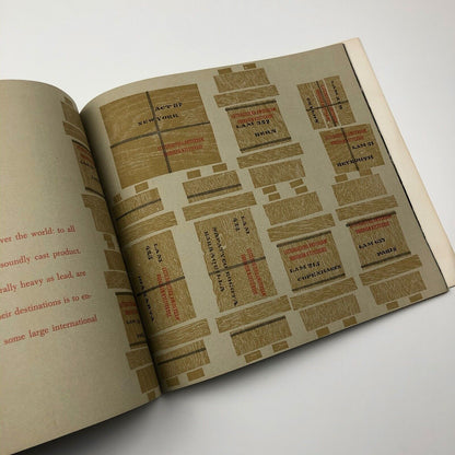 Type Foundry Amsterdam | N. V. Lettergieterij Amsterdam Voorheen N. Tetterode | Brochure, 1957