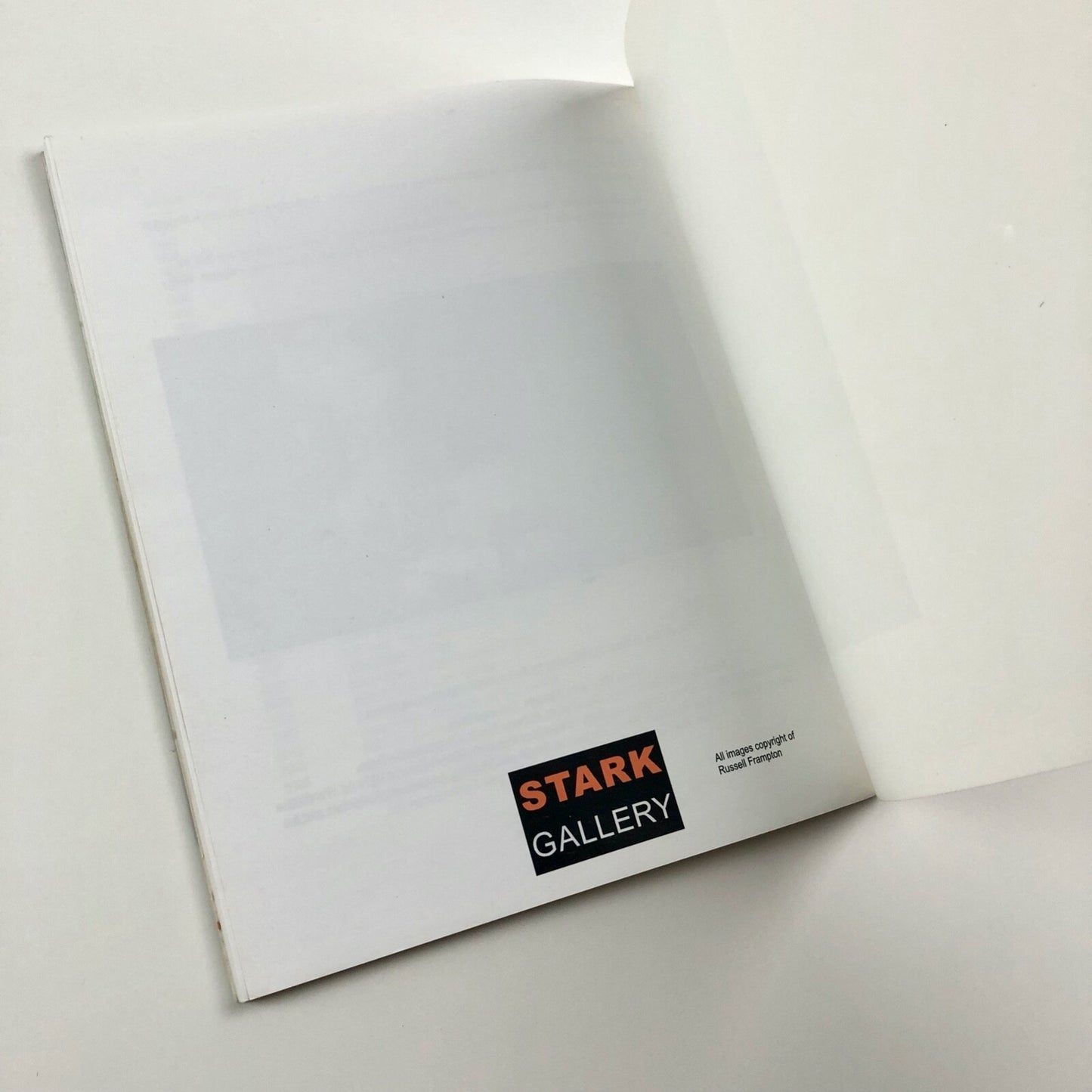 Russell Frampton exhibition catalogue | Stark Gallery c. 2009