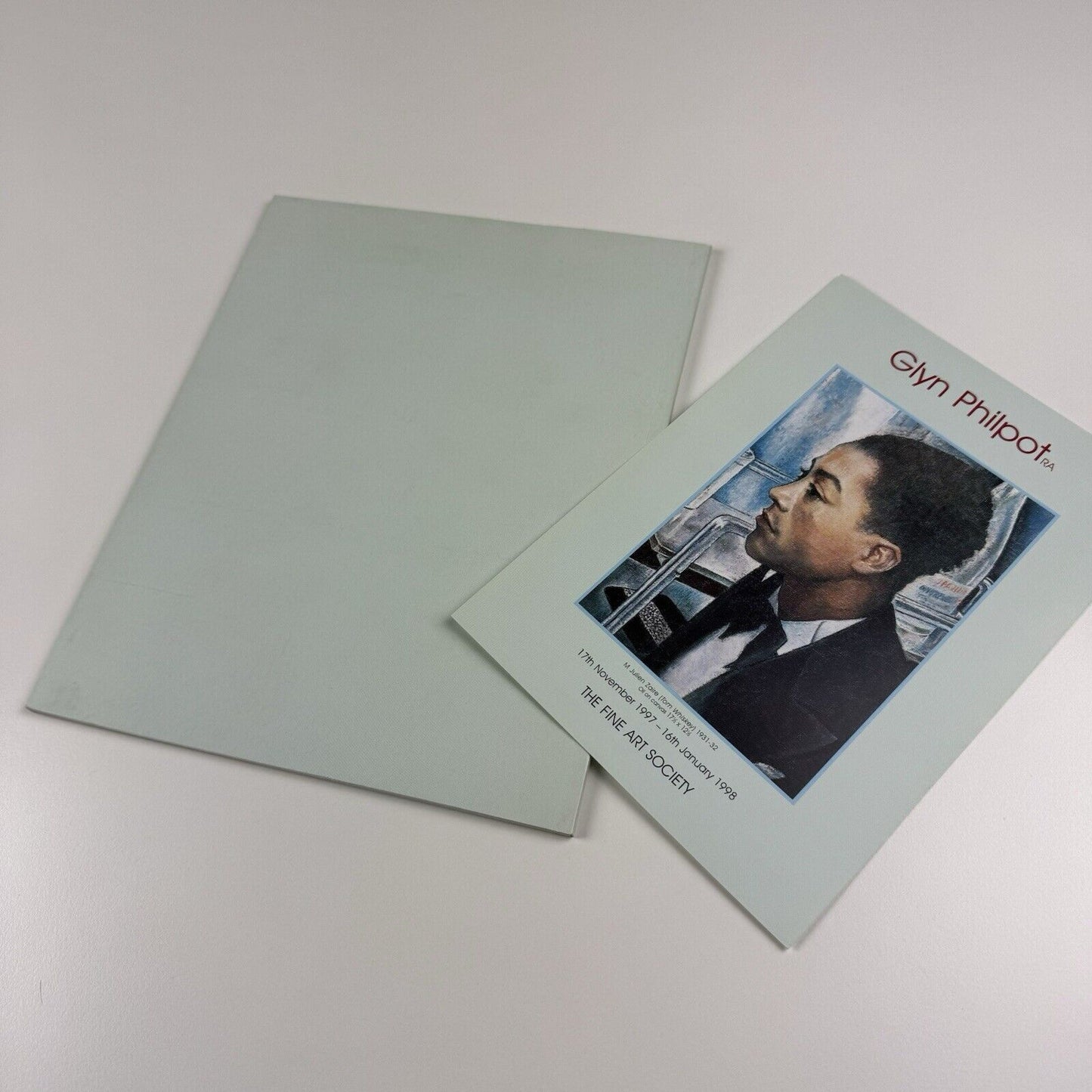 Glyn Philpot | The Fine Art Society and Pallant House 1997/8 | Catalogue and flyer