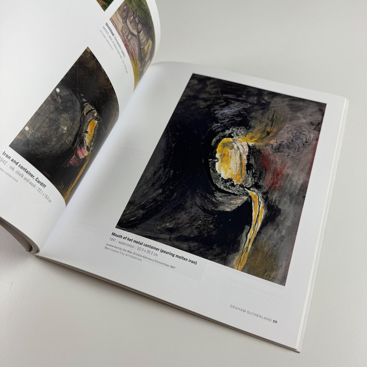 Graham Sutherland From Darkness into Light. Mining, metal & machines Penlee 2013