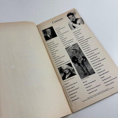 Leaflet Tatler’s thousand most socially significant people in 1992 Savoy Group