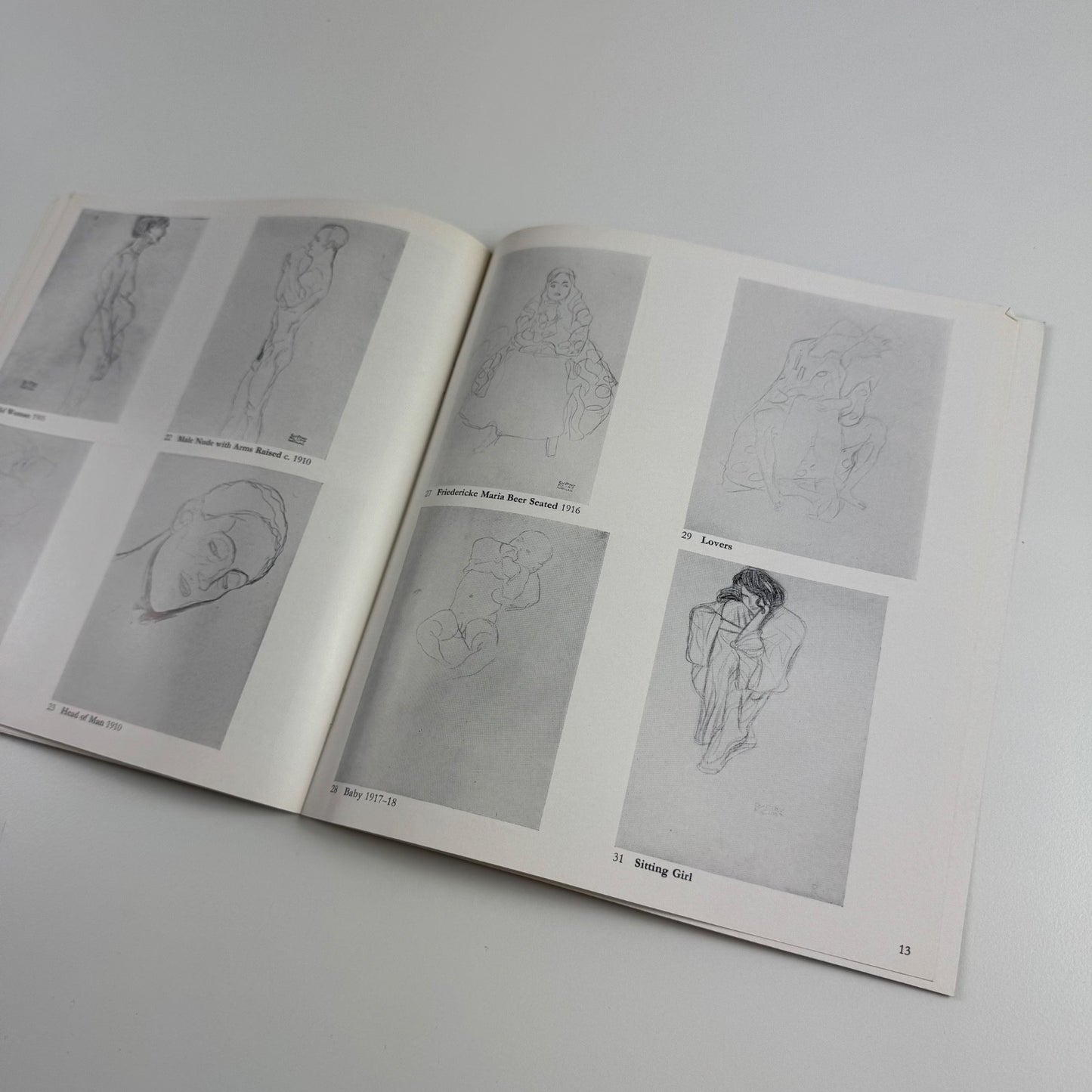 Gustav Klimt. Paintings and Drawings | Marlborough Oct-Nov 1965 design by Gordon House