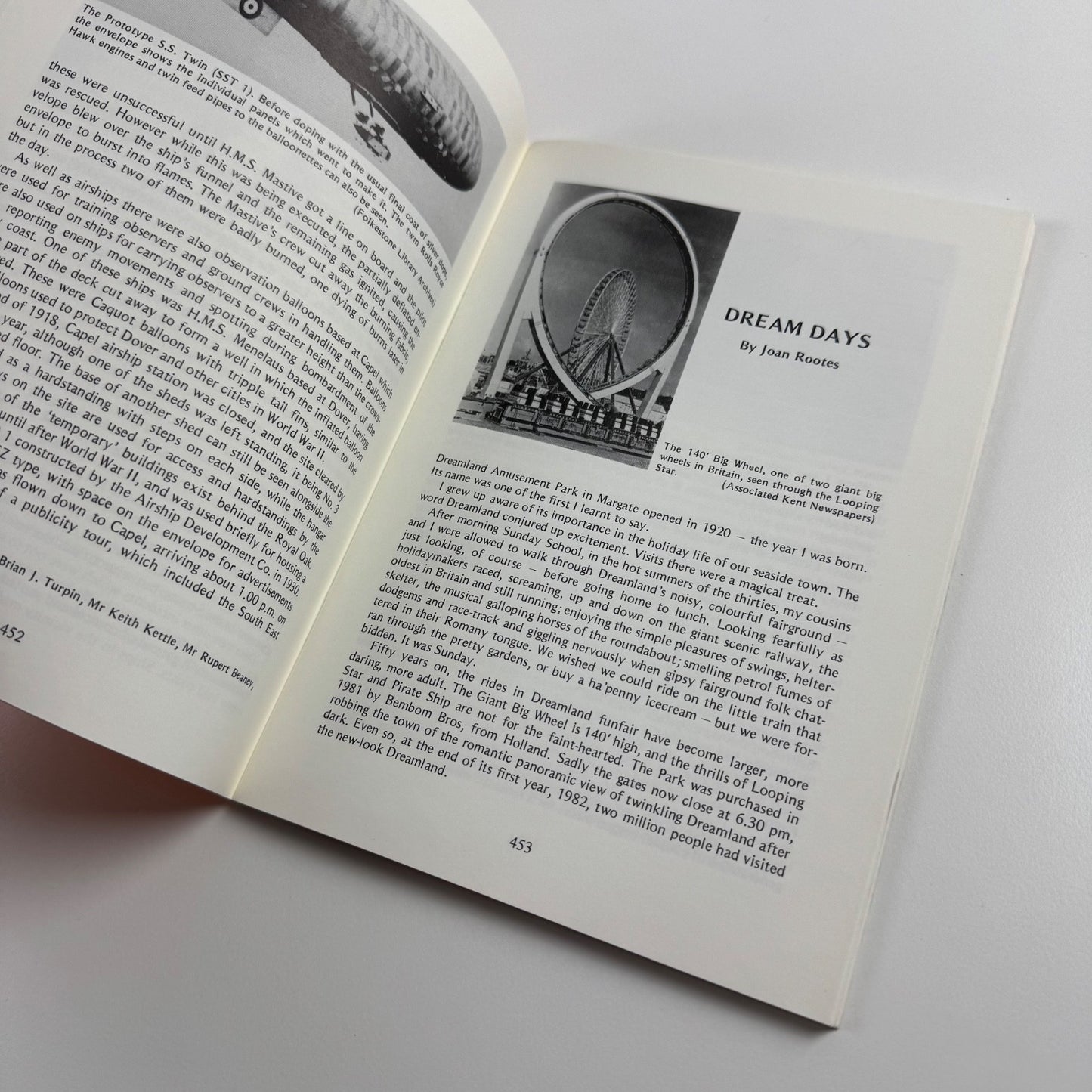 Bygone Kent. A monthly Journal on all aspects of local history. Volume 5 Number 8 1984. Includes When airships flew from Capel by David G. Collyer