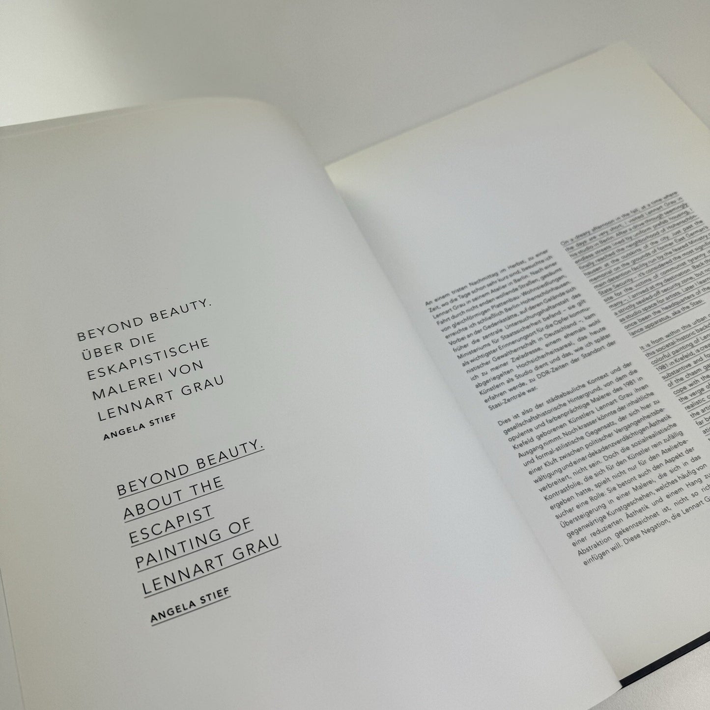 Lennart Grau. 2 CM über dem Zenit | Circle Culture Gallery 2016 catalogue