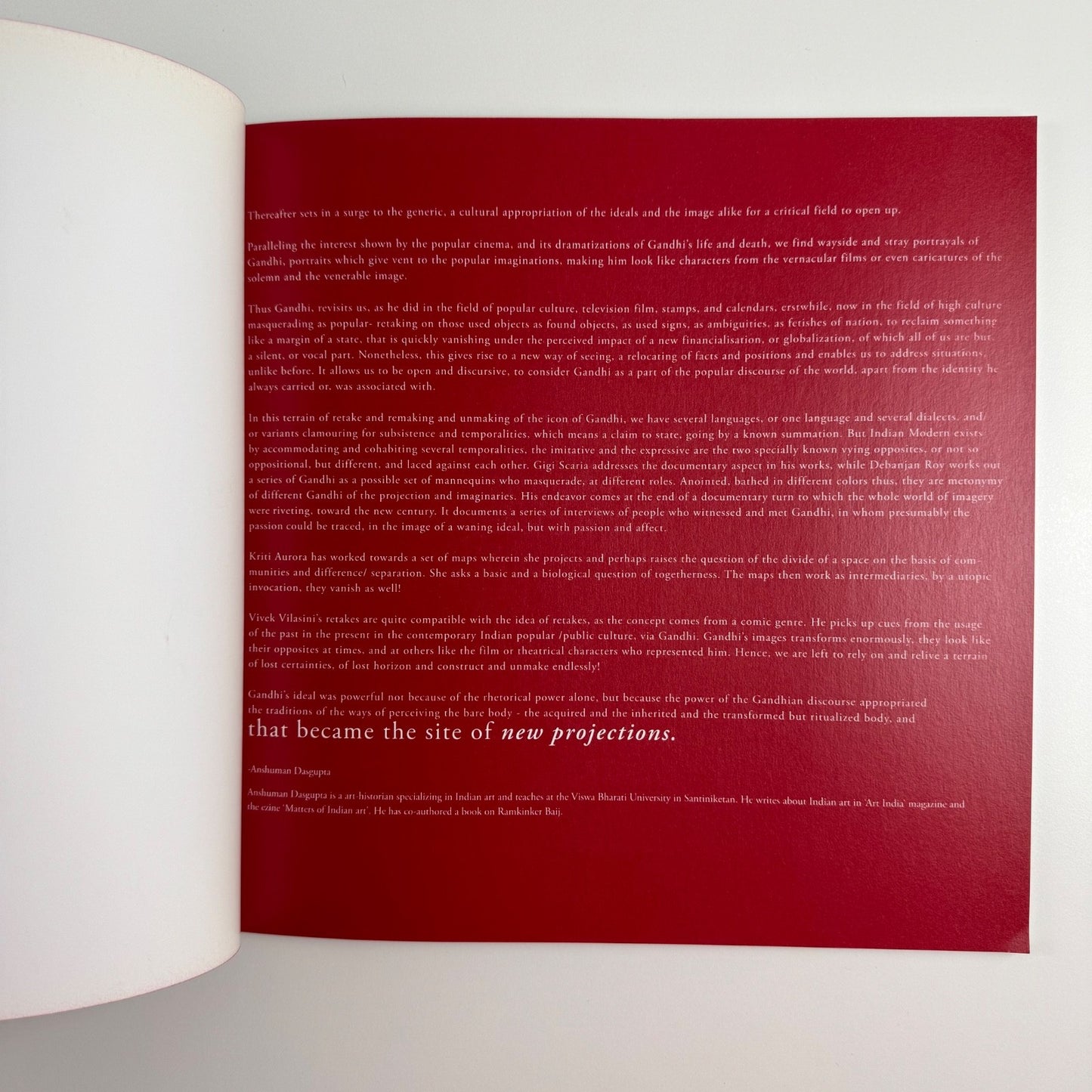 Who knew? Mr Gandhi | Gigi Scaria, Kriti Arora, Vivek Villain, Debanjan Roy | Aicon Gallery, 2008