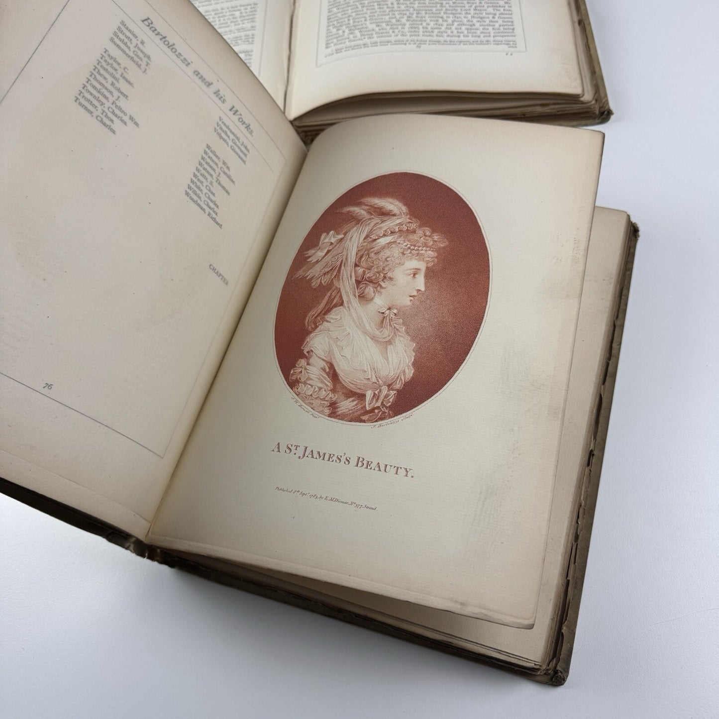 Bartolozzi and his works by Andrew W. Tuer | London Field & Tuer | Two volumes