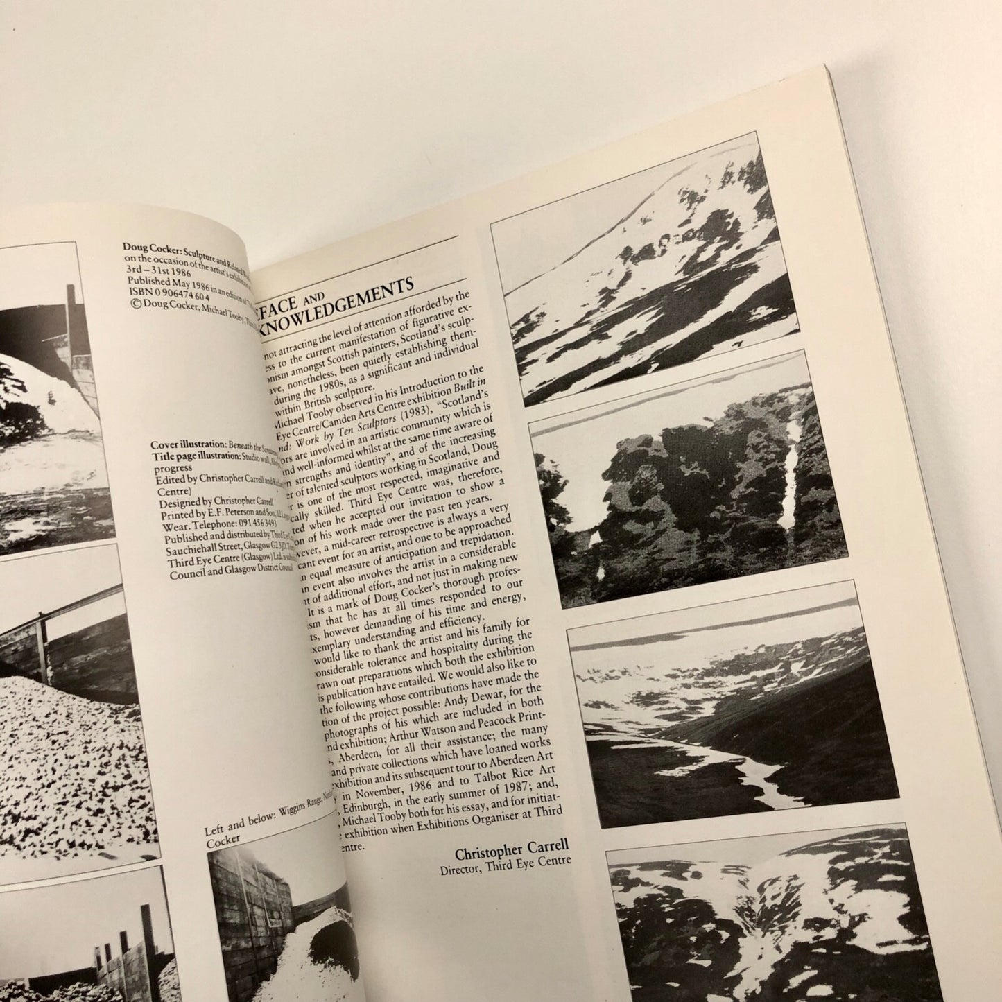 Doug Cocker. Sculpture and related works 1976-1986 | The Third Eye Centre exhibition catalogue, 1986