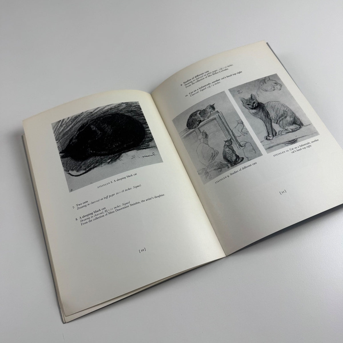 Cats by Steinlen and Nam. An exhibition of paintings, drawings & lithographs | The Ferrers Gallery, March 1971