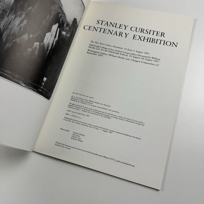 Stanley Cursiter – Centenary Exhibition | Pier Arts Centre Stromness, 1987