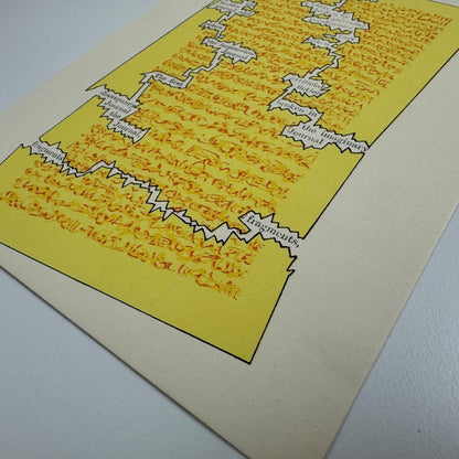 A Humument page 5 'attempt to cripple sentences' Tom Phillips | The Tetrad Press, 1970