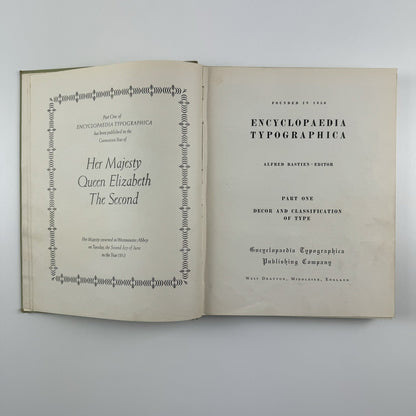 Encyclopaedia Typographica | Edited by Alfred Bastien, 1950s