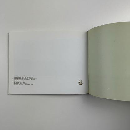 Pablo Cardoso. Traveling Instructions | dpm Gallery USA and Ecuador, 2006