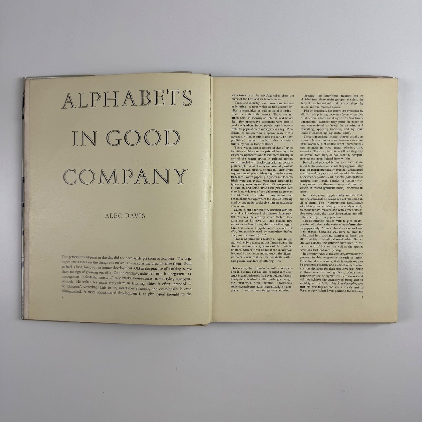 Alphabet 1964. International Annual of Letterforms ed R.S. Hutchings | James Moran, 1964