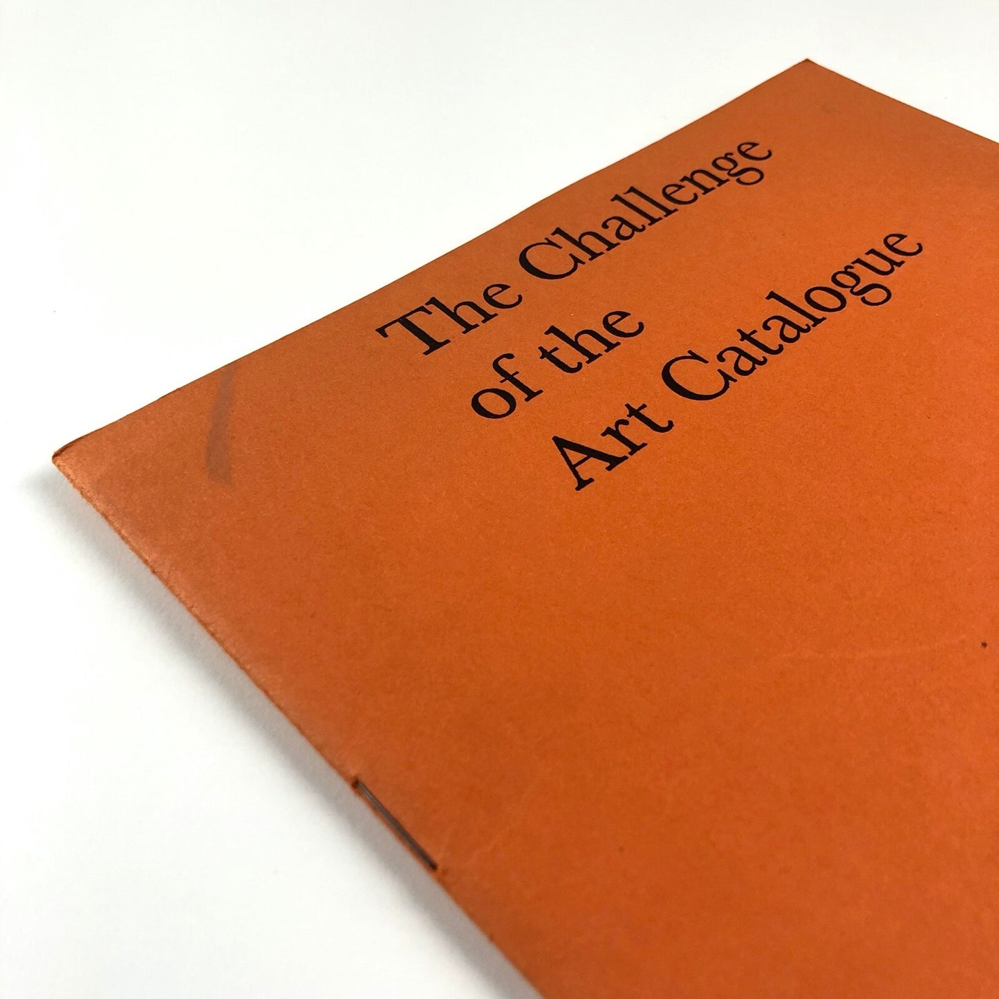 The Challenge of the Art Catalogue | Lund Humphries guide | Undated