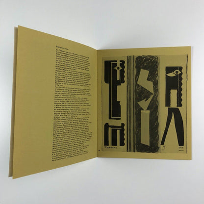 E.L.T. Mesens | Grosvenor Gallery exhibition catalogue | 1961