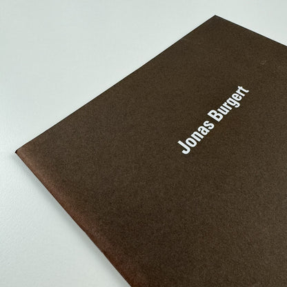 Jonas Burget | Produzentengalerie Hamburg, 2006 exhibition catalogue