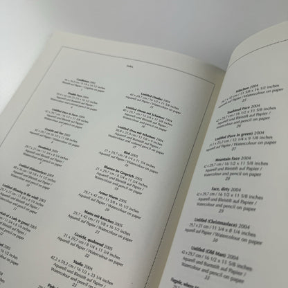 Paloma Varga Weisz. Zeichnungen | Koenig Books, London, 2005