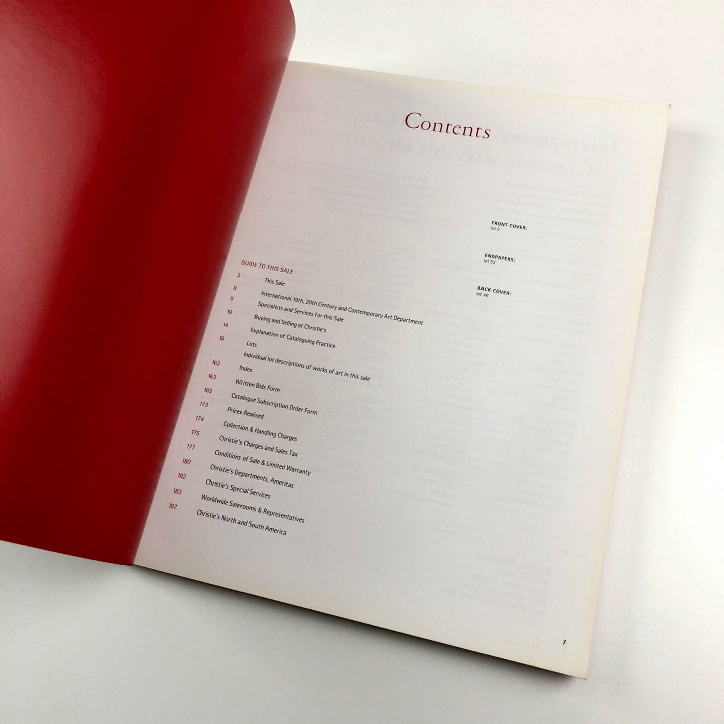 Christie's New York catalogue – Impressionist and Modern Art incl. René Gaffé | November 2001