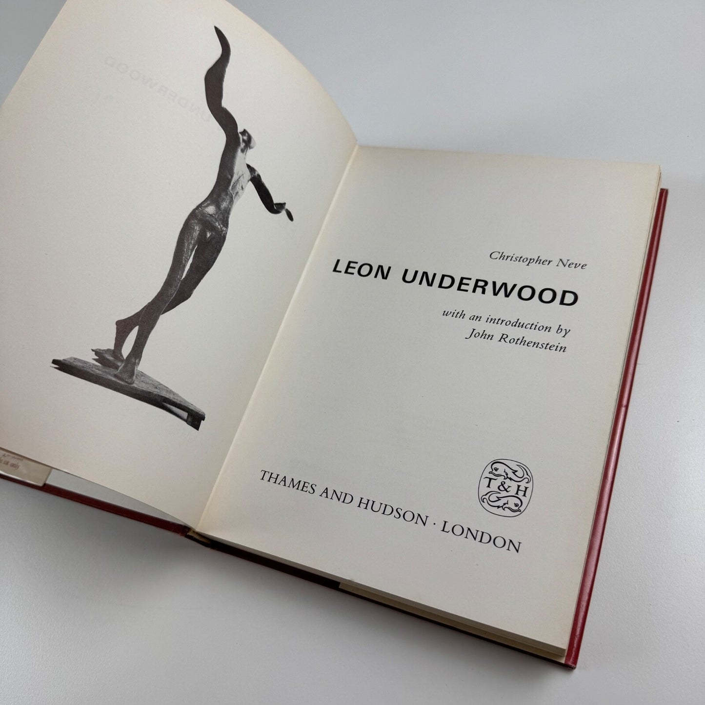 Leon Underwood by Christopher Neve | Thames and Hudson, 1974