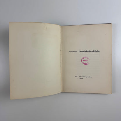 Design in Business Printing by Herbert Spencer | Sylvan Press, London, 1952