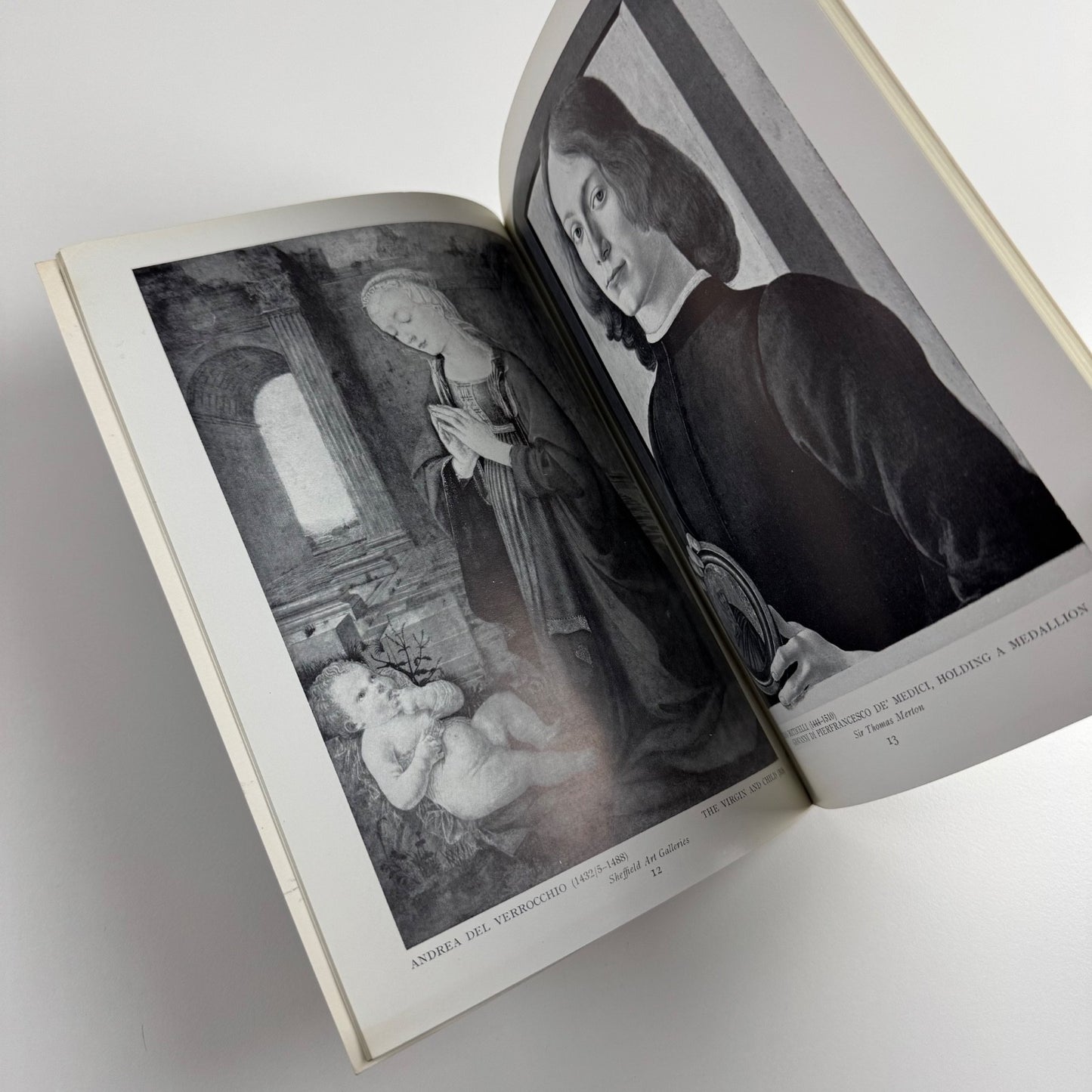 Italian Paintings from British Collections Royal Academy of Arts, 1960 + typed guide to the contents of the galleries