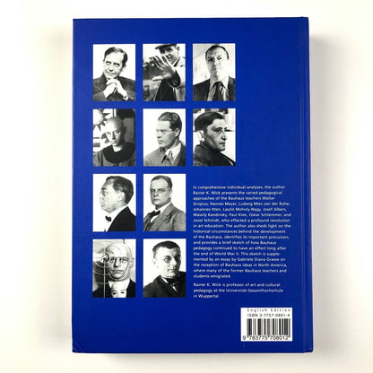 Teaching at the Bauhaus by Rainer K. Wick | Hatje Cantz, 2000