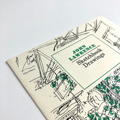 Leaflet to promote: Sketchbook Drawings by John Lawrence | Cover Cranks Restaurant