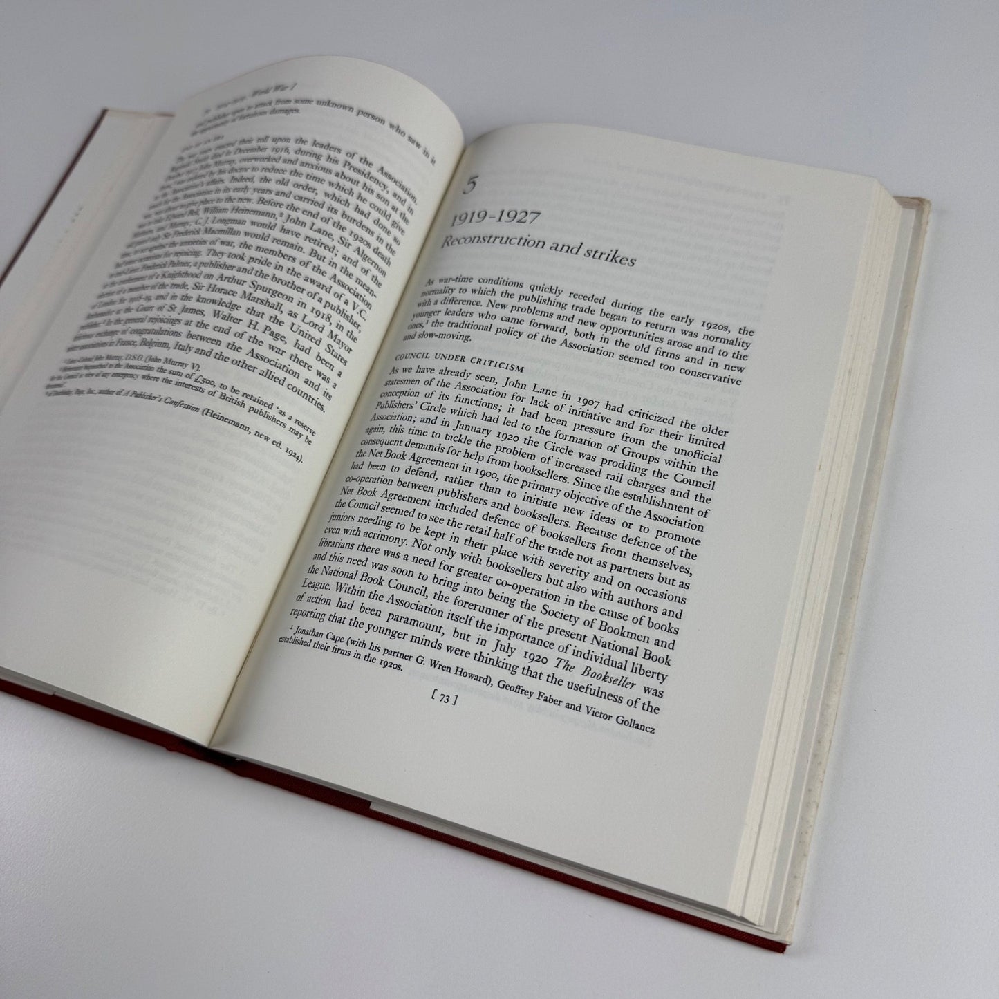 The Publishers Association 1896-1946 R.J.L. Kingsford Cambridge University Press, 1970