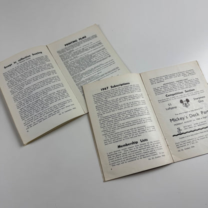 Small Printer x 2 issues nos 21 and 22 for September and October 1966, includes article on type art