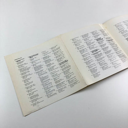 Anthony Hill. A retrospective exhibition – Hayward Gallery folded leaflet, 1983