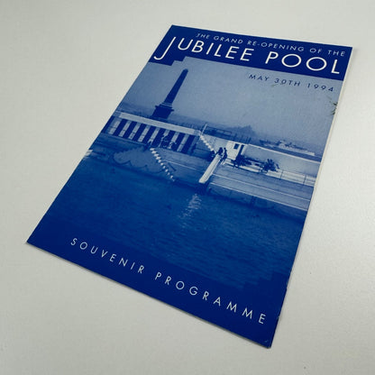 Souvenir brochure to commemorate The Grand re-opening of the Jubilee Pool Penzance 30 May 1994