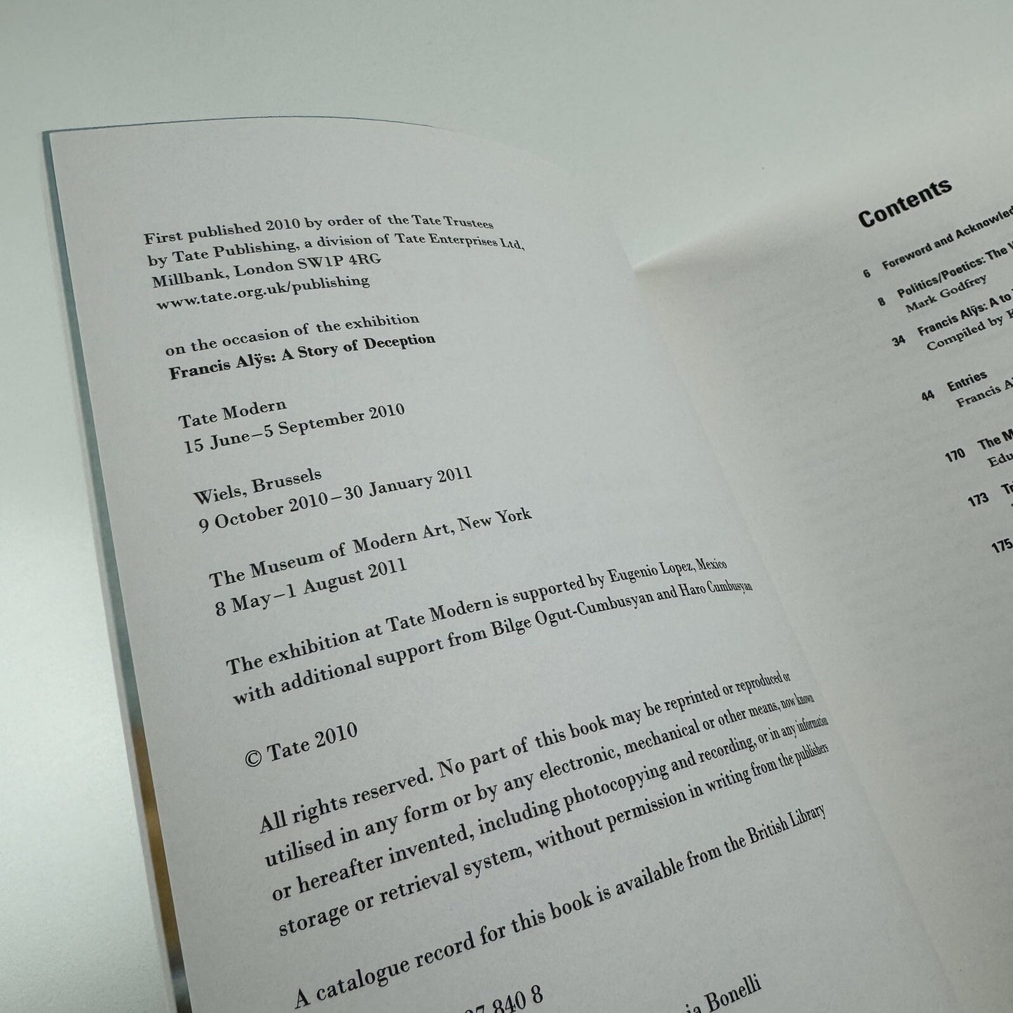 Francis Alÿs: A Story of Deception | Klaus Biesenbach & Mark Godfrey | Tate, 2010