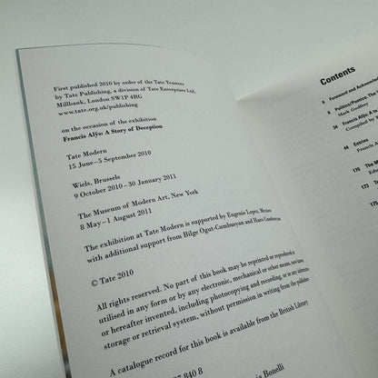 Francis Alÿs: A Story of Deception | Klaus Biesenbach & Mark Godfrey | Tate, 2010