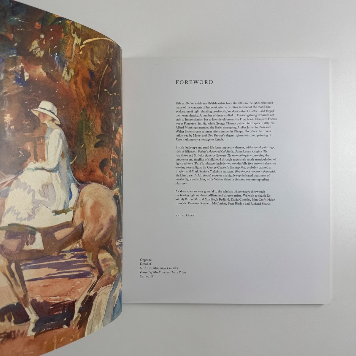 Aspects of British Impressionism | Richard Green Fine Paintings, 2016