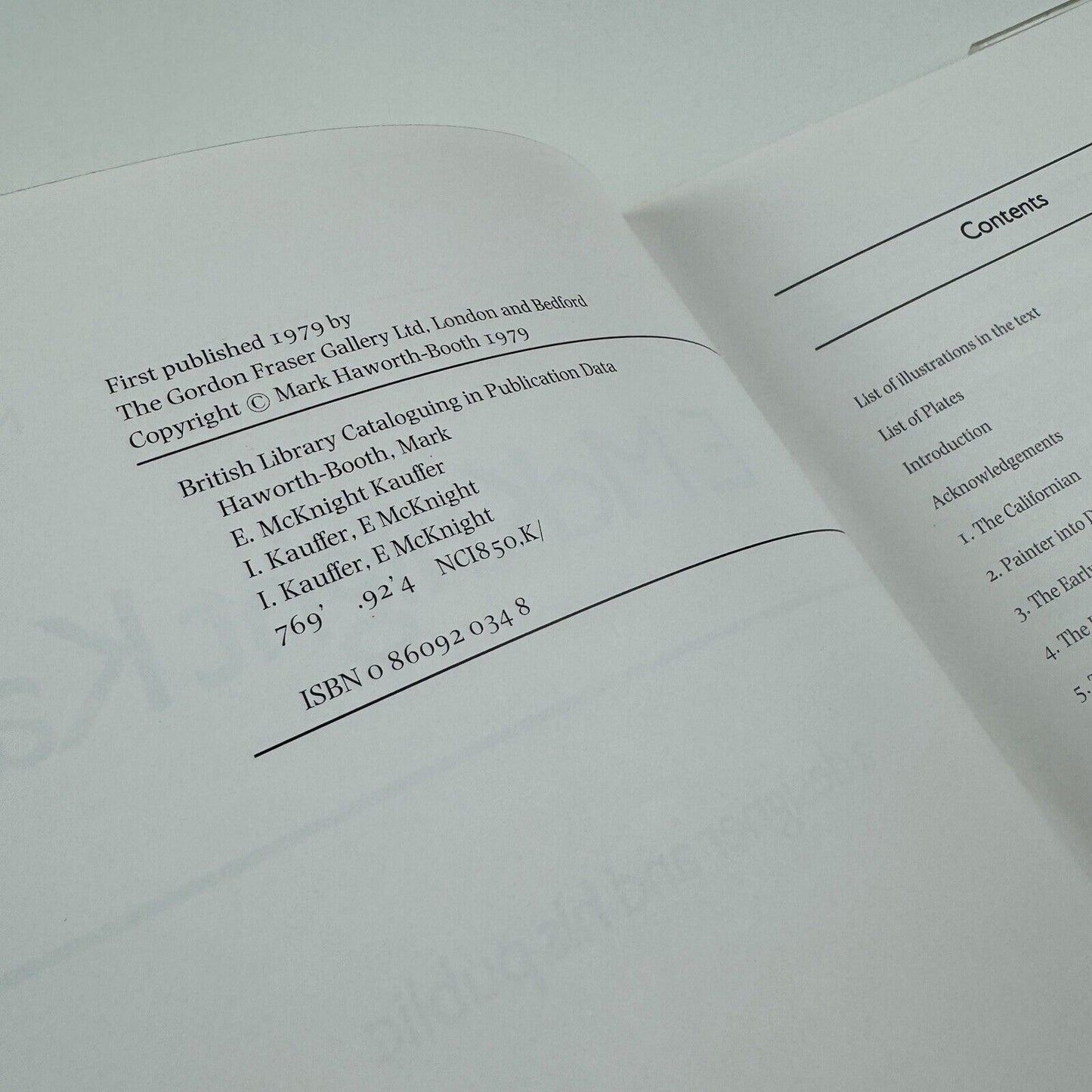 E. McKnight Kauffer: a designer and his public Mark Haworth-Booth | Gordon Fraser Gallery, 1979
