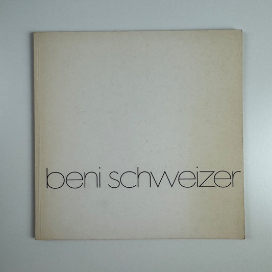 Beni Schweizer | Galerie Liatowitsch Basel undated c. 1975